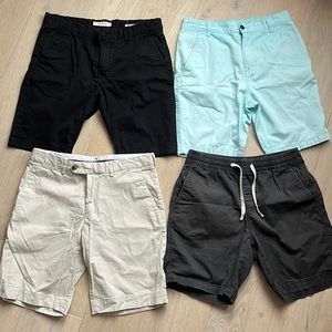 4 pair of shorts